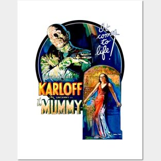 The Mummy Classic Movie Boris Karloff Posters and Art